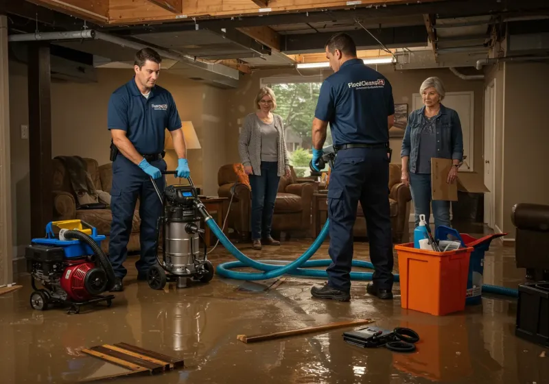 Basement Water Extraction and Removal Techniques process in West Alexandria, OH